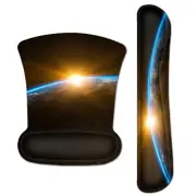 Gaming Mouse Pad Wrist Support & Keyboard Wrist Pad Combo Set - 3195