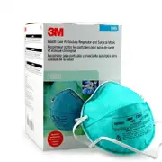 3M 1860 Cupped Particulate Respirator & Surgical Mask 20 Pack