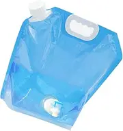 HEALEEP Collapsible Water Storage Bag with for Outdoor Camping Hiking Road Trips Portable Durable Water Container for Easy Access to Hydration