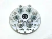 Ducati Dry Clutch Billet Pressure Plate Stainless Springs Caps Bolts Kit SILVER