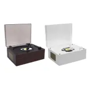 Suitcase CD Player Retro Multifunctional Clear Sound Quality With Remote Co