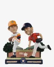 Nolan Ryan & Justin Verlander Houston Astros Then And Now Bobblehead MLB