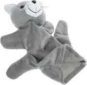 FELTECHELECTR Interactive Plush Animal Hand Puppet for Finger Puppet for Storytelling Fine Motor Skills Development and Imaginative Play for Ages Months Cat