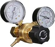 Pressure Gauge CO2 Gas Cylinder Pressure Regulator Welding Flow Flow Meter Meter W21.8 1/4 Thread 0-20 mPa regulating Valve Gauge Meter Valve