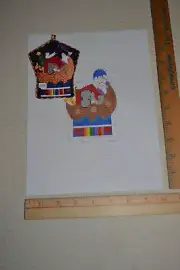 HP needlepoint canvas, Rain Rain Go Away, Noah, #C155 by The Princess and Me