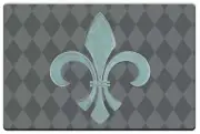 Anti Fatigue Floor Mat 30" x 20" - Fluer De Lis
