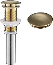 Kraus PU-10BG Pop-Up Drain, Brushed Gold