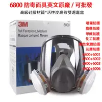 在飛比找蝦皮商城精選優惠-【英文版本】3M 6800全罩式防毒面具 噴漆面罩 防塵面罩