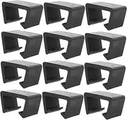 KITANDOVE 12pcs Sofa Card Slot Wicker Sofa Clips Sectional Sofa Funiture Clip Furniture Clamp Wicker Furniture Clip Rattan Chair Sofa Clip Furniture Module Fasteners Furniture Clips or