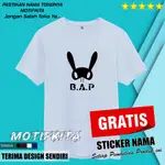 進口品質 T 恤 KAOS BAP B.A.P KEREN BAJU 男士女士圖案