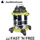 New 20L Wet & Dry Vacuum Cleaner 1250W Stainless Steel Canister w/ Accessories