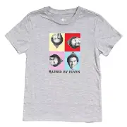 Juniors Buddy The Elf Christmas Movie Raised by Elves Heather Grey T-Shirt Tee