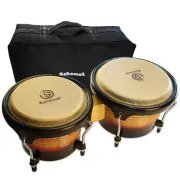 BAHAMUT Bongo Drum Set, 7"+9" Wooden Bongos Gift for Adults & Kids, Ideal for...