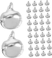 COHEALI 200pcs Vintage Jingle Bells Tiny Metal Bells for Necklace and Bracelet Making Festive Holiday Ornaments Mini Bell for DIY Crafts Pet Collars and Jewelry Making