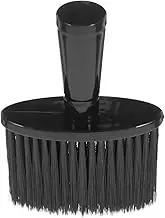 Cabilock Cleaning Sweep Hair Neck Duster Barber Brush Neck Duster Barber Brush Barber Dust Brush Neck Face Duster Brush Face Dusting Brush Barber Neck Brush Plastic Black