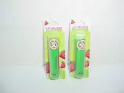 Lot of 2 Lip Smacker Liquid Clear Shine Lip Gloss Watermelon
