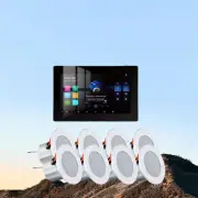Bluetooth wall Amplifier Ceiling speakers 25W stereo home theater sound system