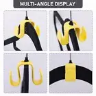 50pcs Coat Clothes Space Saving Double-sided Hanger Connector Hook Heavy Duty