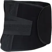 [VALICLUD] XXL Women's Breathable Waistband Self Heating Waist Belt Fitness Back Support Shapewear Lumbar Pain Relief Black