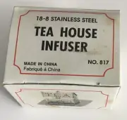 Tea infuser — 18-8 stainless steel