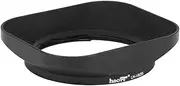 Haoge LH-VM35 Bayonet Metal Square Lens Hood Shade Compatible with Voigtlander Nokton Aspherical ASPH 40mm f/1.2 VM, 35mm f1.2 VM, 50mm f1.2 VM Leica M Lens Replaces LH-8 Black