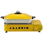 Aladdin portable gas hot plate Puchipan yellow SAG-RS21 (Y) from JAPAN [9a2]