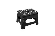 Plastic Folding Stool Portable Chair Outdoor Camping Black
