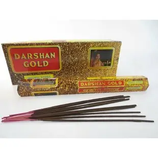 [遇見香] 印度香 招財香 - 黃金 DARSHAN - DARSHAN GOLD 線香 買 10送 1