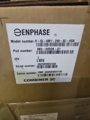 Enphase X-IQ-AM1-240-5C IQ Combiner Box 5C with Cell kit And Hold Down Kit.