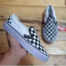 Vans 棋盤格休閒正品 oldskool 國際象棋圖案鞋男女士休閒貨車棋盤休閒男