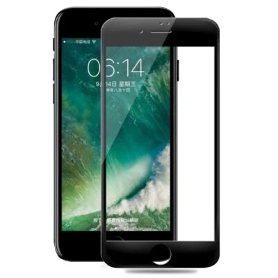 For iPhone 6/6s/7/8/SE - Ceramics Screen Protector Matte Black 3D Curved Edge