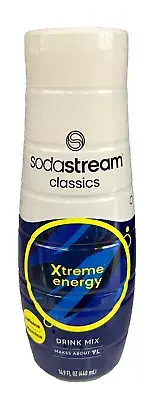 Sodastream Xtreme Energy Drink Mix 14.9 oz Soda Stream