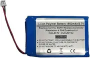1800mAh 3.7V Battery Compatible with Sony Playstatio n 4 PS4 Dualshoc k 4 Wireless Controller CUH-ZCT2, CUH-ZCT2U, New 2016 Version