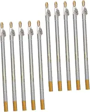 IWOWHERO 10Pcs Eyebrow Pencils with Sharpener Smudge Makeup Tool for Natural Eyebrow Definition Lightweight and Travel Friendly Design for All Day Wear