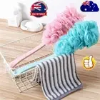 Useful Shower Scrubber Loofah Sponge Bath Body Back Brush with Long Handle VH