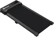 Walking Pad Treadmill, Under Desk Treadmills for Home & Office, Walking Pad Portable Walk Pad with Max 6KMPH <40 dB, 2 in 1 Quiet Portable Mini Treadmill with Remote Control, APP, LED Display