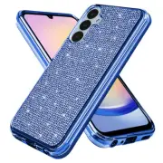For Samsung Galaxy A15 A25 5G - Full 3D Bling Rhinestone Crystal Cover Case