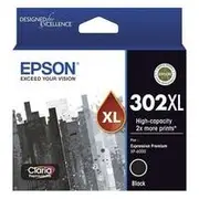 Epson 302XL High Capacity Claria Premium Black Ink Cartridge