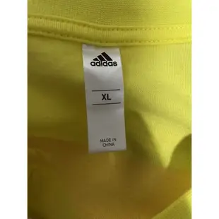 adidas 愛迪達 james harden 短袖上衣 螢光黃XL