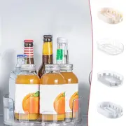 360° Rotating Fridge Organizer For Drinks & – Large Capacity Refrigerator