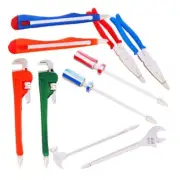 10x Hardwares Tool Shape Writing Pen Ballpoint Pen Signature Pen for Students