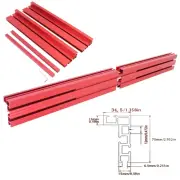 Metal Router Table Fence Splicing T-Track Saw Strips Aluminum Woodworking Tools