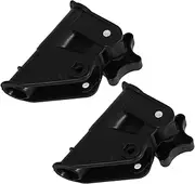 TOGEVAL 1 Pair Plastic Fixed Lock Buckle for Foldable Beach Chair Easy to Install Hinge Accessories Lightweight and Sturdy Design for Reclining Angle Compatible with Tubing