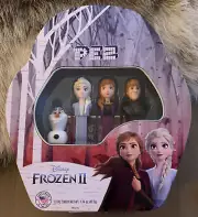 Pez Disney Frozen II Tin Collection Elsa Anna Olaf Kristoff Christmas Gift