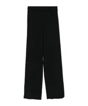 Elastic waist casual pants FR38,FR40,FR42 Black
