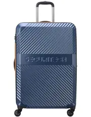 [Delsey] Securitech Large Suitcase Patrol 76cm 3219110535464 in Blue