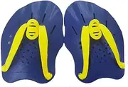 [THJOPOKEEL] Swim Paddles Hand, Swim Paddles for Lap Swimming - Swim Hand Paddles with Adjustable Straps, Swimming Equipment for Women Men Children (1 Pair)