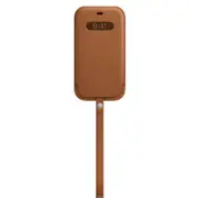Apple iPhone 12 Pro Max Leather Sleeve with MagSafe - Saddle Brown