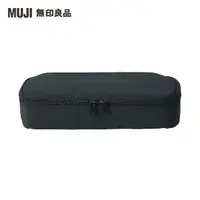 在飛比找momo購物網優惠-【MUJI 無印良品】聚酯纖維筆袋/大容量型