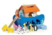 Wooden Noah's Shape Sorter